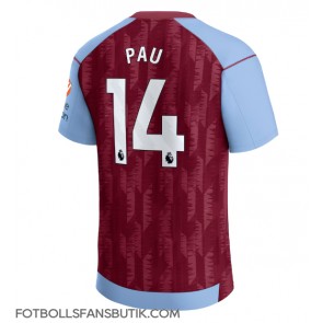 Aston Villa Pau Torres #14 Replika Hemmatröja 2023-24 Kortärmad